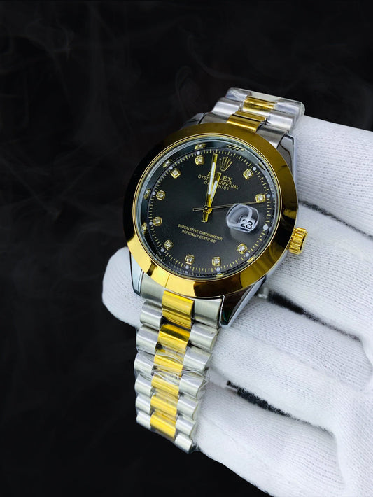 Rolex Date just (Black Gold)