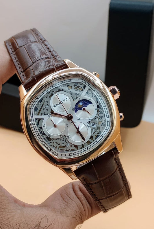 Cartier Chronograph & Moongraph (Premium Quality)